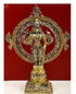 Brass Standing Vishnu Statue
