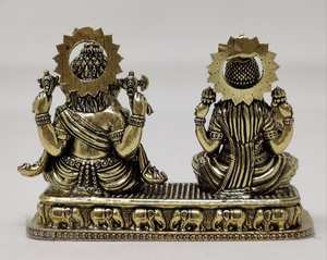 3" BRASS GANESH LAXMI BRP-1