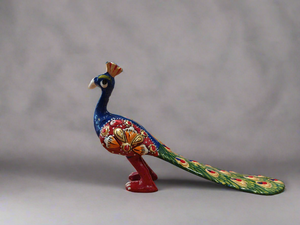 3" Painted Peacock - MT1006