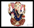 Metal Modern Ganesha Enamel